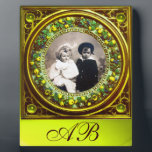 FLORENTINE RENAISSANCE FRUITS MONOGRAM FOTOPLAAT<br><div class="desc">Elegant,  klassieker,  levendige Renaissance fijne kunst,  meesterwerk uit de Bottega della Robbia ( Florence - Italië ) in felrode,  bruine,  groene en gele kleuren . Het vormgeving van een monogrammed fotosjabloon voor kool en kunst met een oranje geagatuursteen,  die eenvoudig kan worden aangepast met uw inzichten.</div>