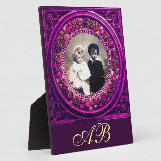 FLORENTINE RENAISSANCE FRUITS MONOGRAM FOTOPLAAT (Zijkant)