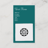 FLORENTINE RENAISSANCE HARMONY, blauw groen Visitekaartje (Voorkant)