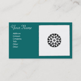 FLORENTINE RENAISSANCE HARMONY, blauw groen Visitekaartje