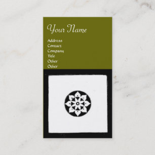 FLORENTINE RENAISSANCE HARMONY, groen Visitekaartje