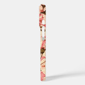 FLORENTINE RENAISSANCE PINK FLORAL SWIRLS, FLOWERS Case-Mate iPhone CASE (Achterkant / Links)