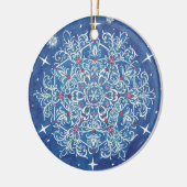 Florentine Snowflake Ornament (Links)