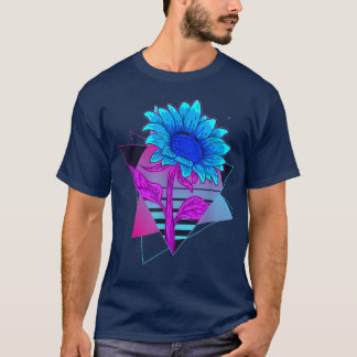 Florenz esthetisch Synthwave Tuin Vaporwave T-shirt
