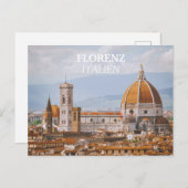 Florenz-Italien Briefkaart (Voorkant / Achterkant)