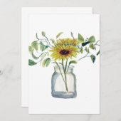 Florero con Margarita Kaart (Voorkant / Achterkant)