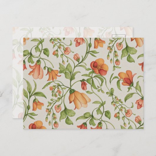 Flores 2 briefkaart (Voorkant / Achterkant)