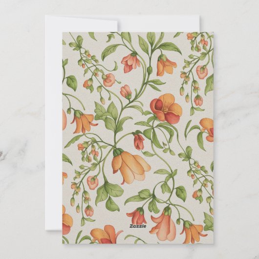 Flores 2 feestdagenkaart (Achterkant)