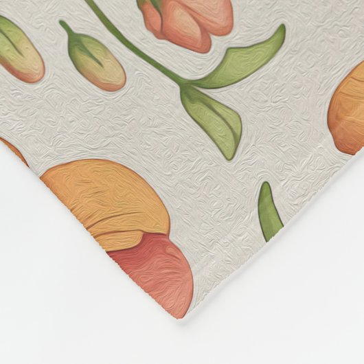 Flores 2 fleece deken (Hoek)