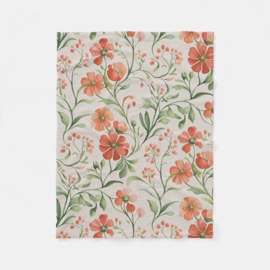 Flores 3 fleece deken (Voorkant)