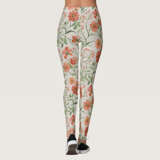 Flores 3 leggings (Achterkant)