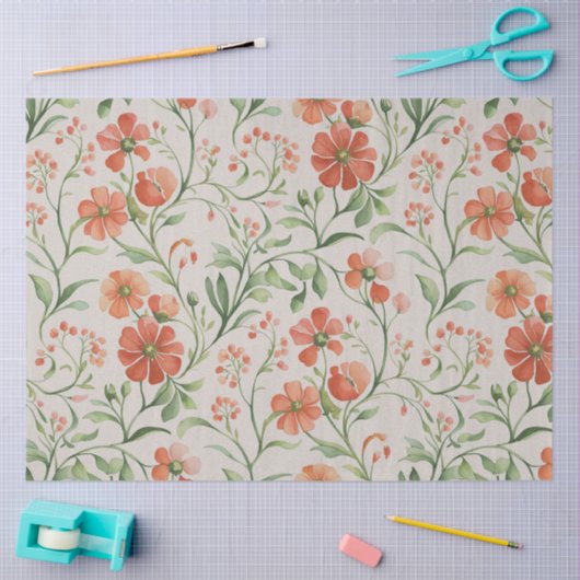 Flores 3 tissuepapier (Craft)