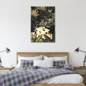 Flores amarelas canvas afdruk (Insitu (Slaapkamer))