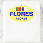 Flores Azoren Sticker (Tas)