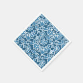 Flores azules servet (Hoek)