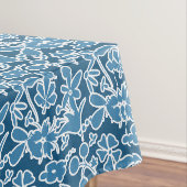 Flores azules tafelkleed (Voorbeeld)
