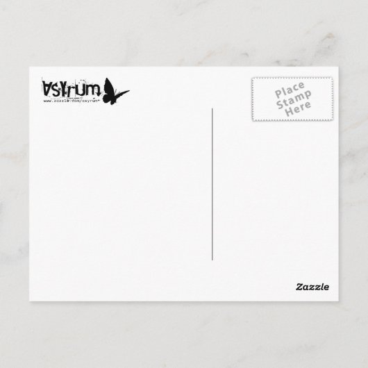 Flores. Briefkaart (Achterkant)