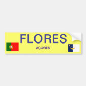 Flores* Bumpersticker (Voorkant)