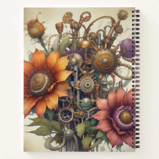 Flores de Acero Notitieboek (Achterkant)