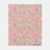 Flores de Cereza Fleece Deken (Voorkant)