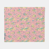 Flores de Cereza Fleece Deken (Voorkant (Horizontaal))