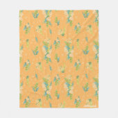 "Flores de Durazno" Fleece Deken (Voorkant)