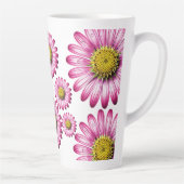 Flores de Gérbera Latte Mok (Rechts)