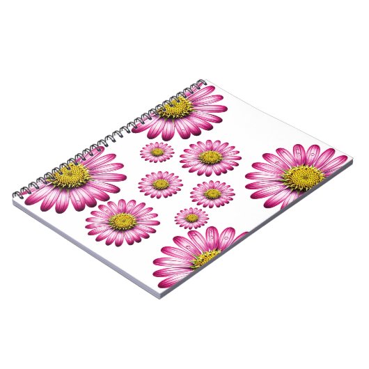 Flores de Gérbera Notitieboek (Linkerzijde)