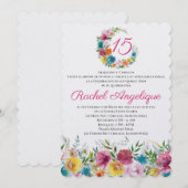 Flores de Mayo Kaart (Voorkant / Achterkant)