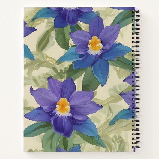 Flores de Violeta Notitieboek (Achterkant)