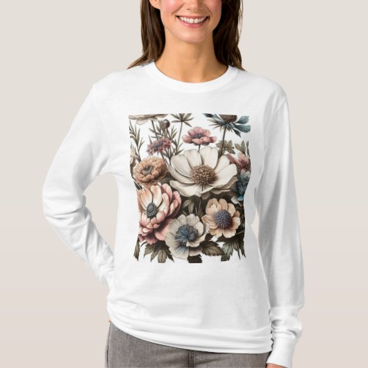 Flores de vitaje t-shirt (Voorkant)
