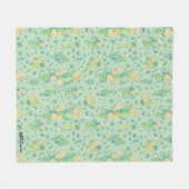 "Flores del campo" Fleece Deken (Voorkant (Horizontaal))