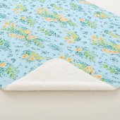 "Flores del cielo" Sherpa Deken (3/4)