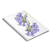 Flores do Brasil jacaranda Notitieboek (Rechterzijde)