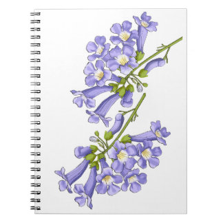 Flores do Brasil jacaranda Notitieboek