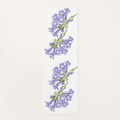 Flores do Brasil jacaranda Yogamat (Voorkant)