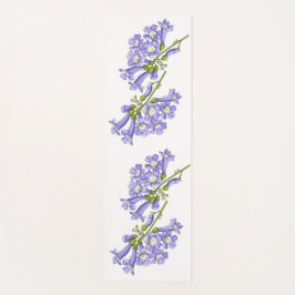 Flores do Brasil jacaranda Yogamat