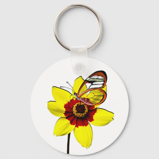 Flores do Brasil Sleutelhanger (Achterkant)