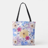Flores en acuarela tote bag (Achterkant)
