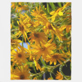 Flores en mi hierbas bloemen in mijn onkruid fleece deken (Voorkant)