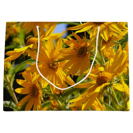 Flores en mi hierbas bloemen in mijn onkruid groot cadeauzakje (Voorkant)