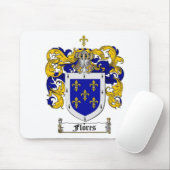 FLORES FAMILY CREST - FLORES COAT OF ARMS MUISMAT (Met muis)