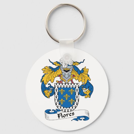 Flores Family Crest Sleutelhanger (Voorkant)