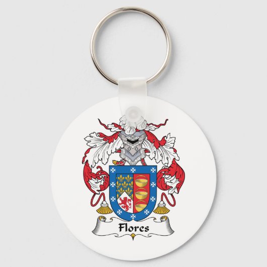Flores Family Crest Sleutelhanger (Voorkant)