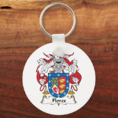 Flores Family Crest Sleutelhanger (Voorkant)