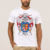 Flores Family Crest T-shirt (Voorkant)