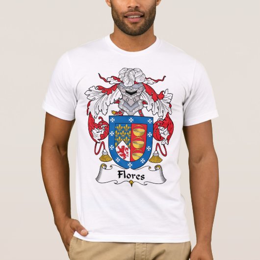 Flores Family Crest T-shirt (Voorkant)