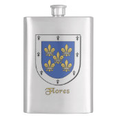 Flores Heraldic Shield Flacon (Voorkant)