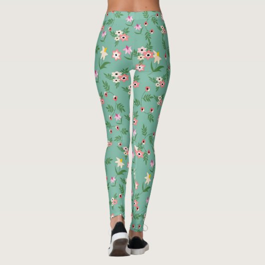 Flores  leggings (Achterkant)