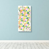 Flores Lilás Canvas Afdruk (Insitu (Houten vloer))